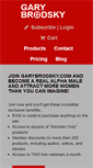 Mobile Screenshot of garybrodsky.com